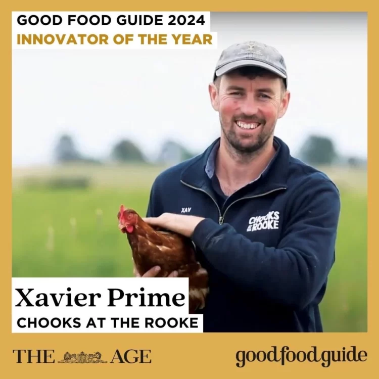 Chooks at the Rooke - Good Food Guide Award Winner 2024 Food Innovator